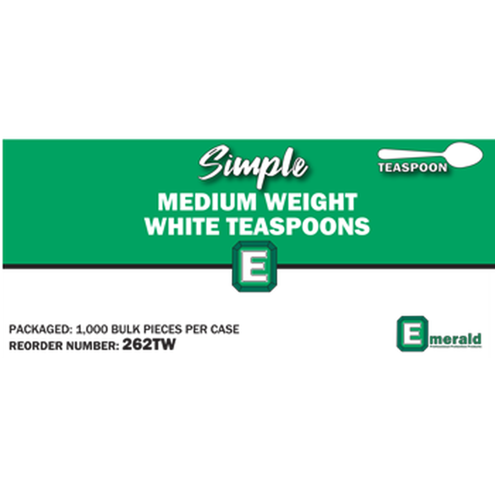 Medium Weight White - 2.5 gm, Knife, 1000/Pk